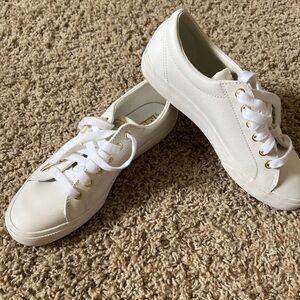 KEDS leather white sneakers 8.5